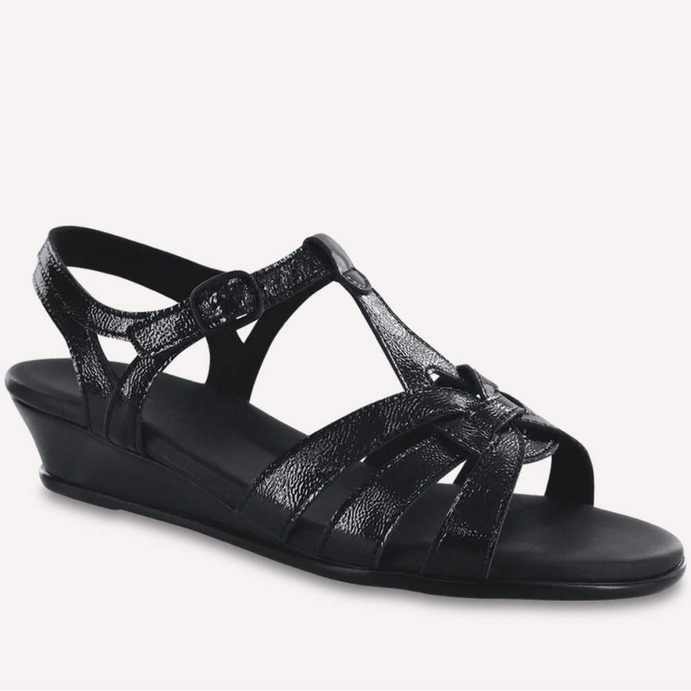 SAS Aurora - T-Strap Wedge. Used but in excellent condition.  Worn once